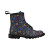 Chakra Colorful Print Pattern Women's Boots