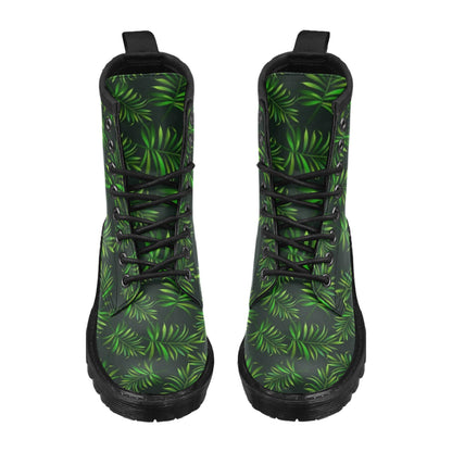Rainforest Pattern Print Design RF03 Women's Boots