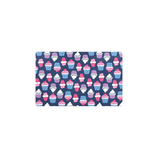 Cupcake Pattern Print Design CP04 Kitchen Mat