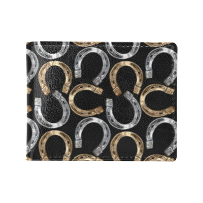 Horseshoe Print Design LKS305 Men's ID Card Wallet