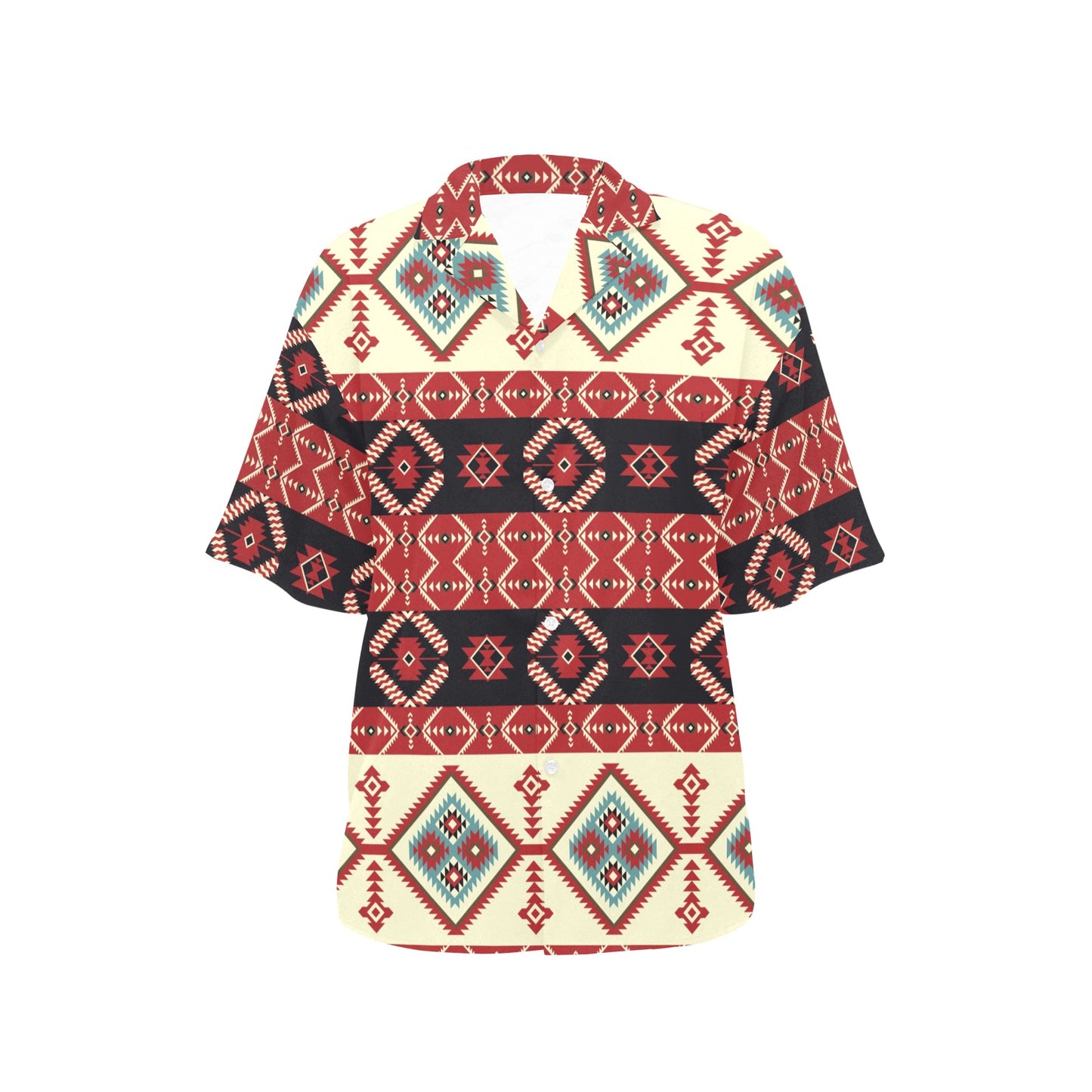 Navajo Pattern Print Design A05 Women's Hawaiian Shirt