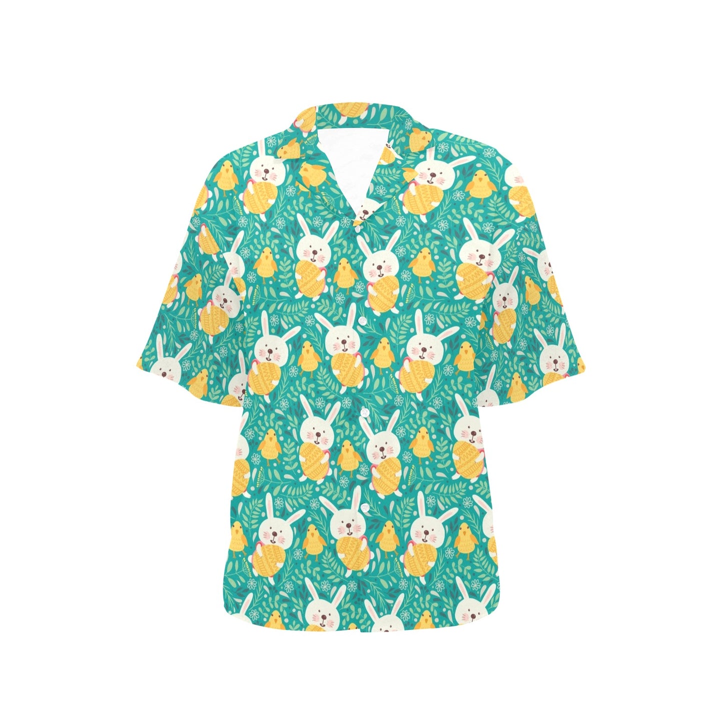 Easter Eggs Pattern Print Design RB02 Women's Hawaiian Shirt