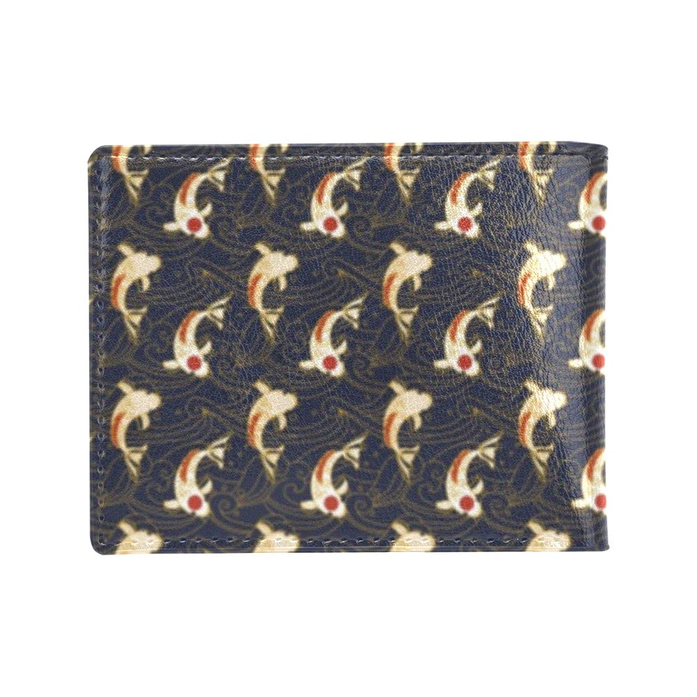 Koi Carp Japanese Design Themed Print Men's ID Card Wallet