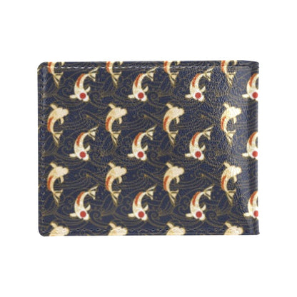 Koi Carp Japanese Design Themed Print Men's ID Card Wallet