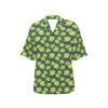 Cabbage Pattern Print Design 01 Women's Hawaiian Shirt