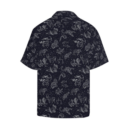 Zodiac Print Design LKS304 Men's Hawaiian Shirt