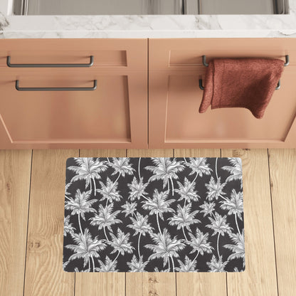 Palm Tree Pattern Print Design PT03 Kitchen Mat