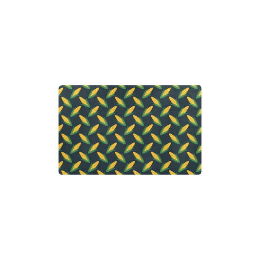 Corn Pattern Print Design 02 Kitchen Mat