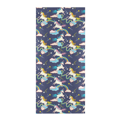 Unicorn Print Design LKS304 Beach Towel 32" x 71"