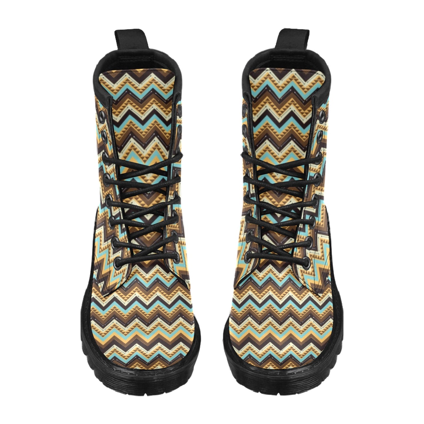 Southwest Pattern Print Design LKS301 Women's Boots