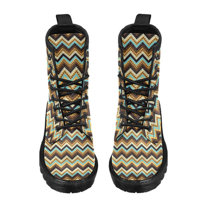 Southwest Pattern Print Design LKS301 Women's Boots