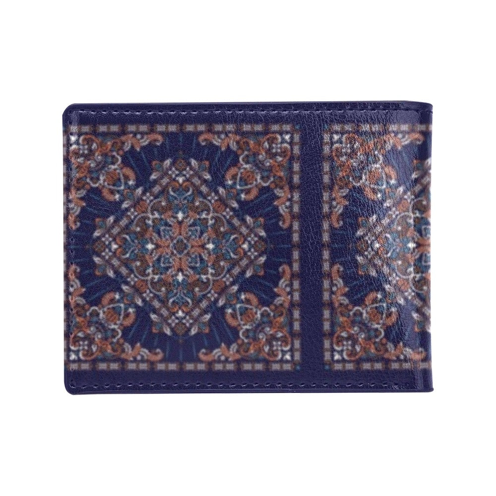 Bandana Print Design LKS3012 Men's ID Card Wallet