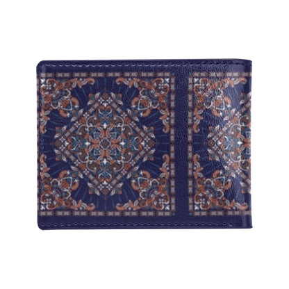 Bandana Print Design LKS3012 Men's ID Card Wallet