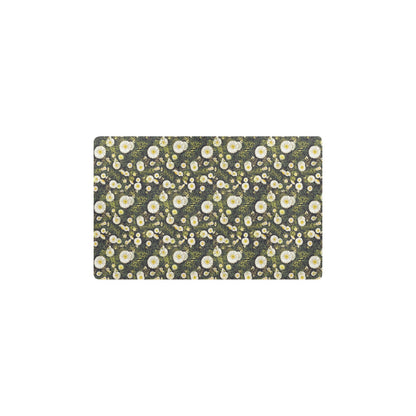 Daisy Pattern Print Design 03 Kitchen Mat