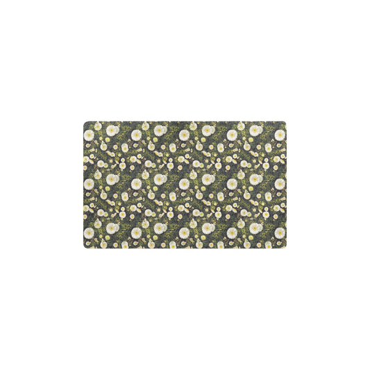 Daisy Pattern Print Design 03 Kitchen Mat