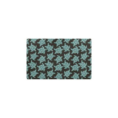 Sea Turtle Print Design LKS302 Kitchen Mat