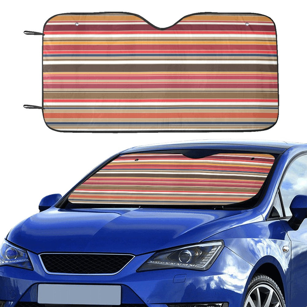 Serape Print Design LKS301 Car front Windshield Sun Shade
