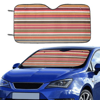 Serape Print Design LKS301 Car front Windshield Sun Shade