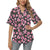 Apple blossom Pattern Print Design AB03 Women's Hawaiian Shirt