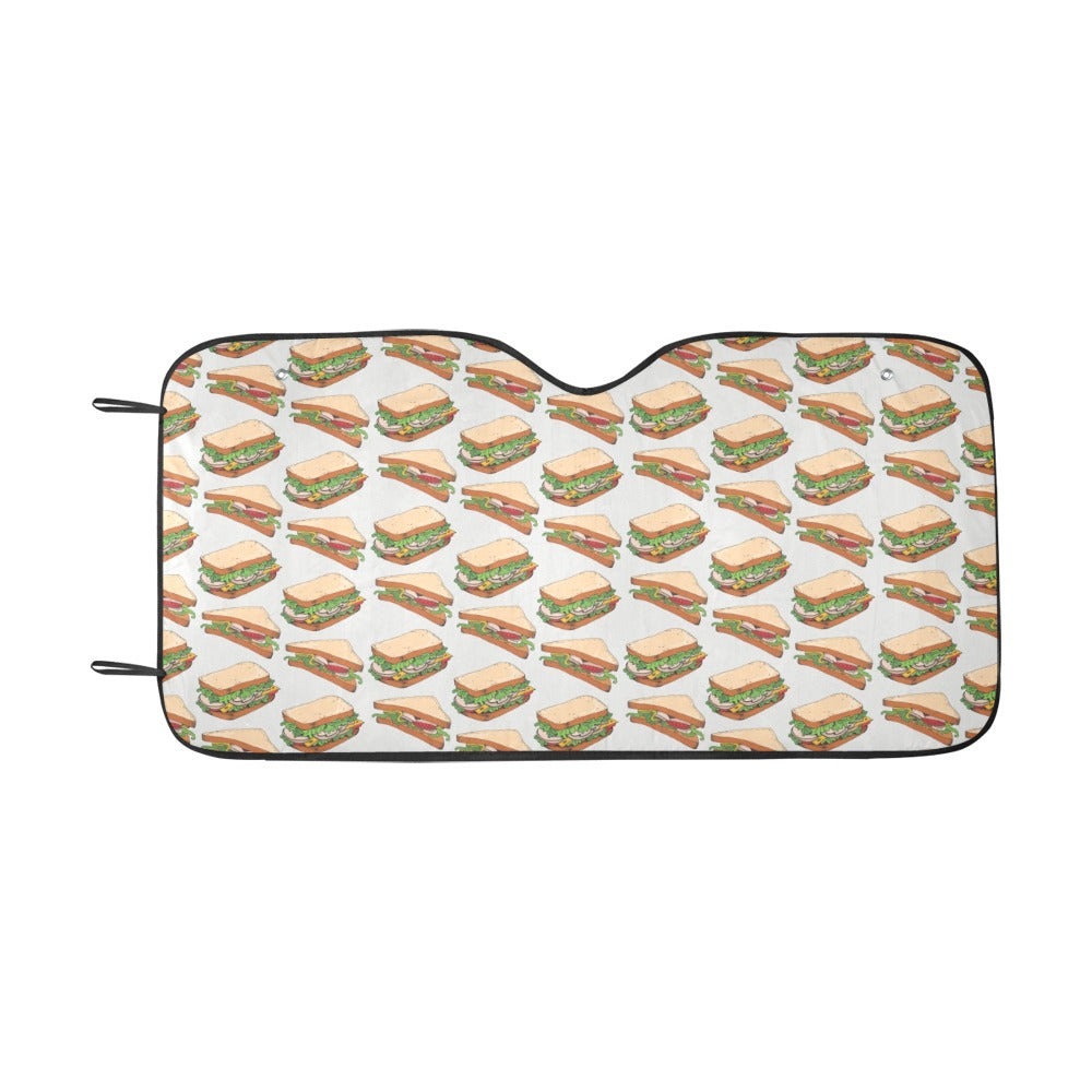 Sandwich Print Design LKS302 Car front Windshield Sun Shade