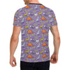 Zombie Dinosaur Print Design LKS302 Men's All Over Print T-shirt