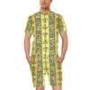 Polynesian Turtle Hawaiian Design Print Men's Romper