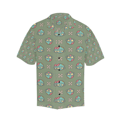 Zombie Print Design LKS301 Men's Hawaiian Shirt