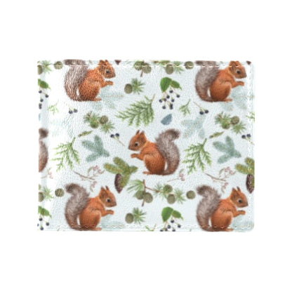 Squirrel Print Design LKS308 Men's ID Card Wallet