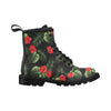 Red Hibiscus Tropical Women's Boots