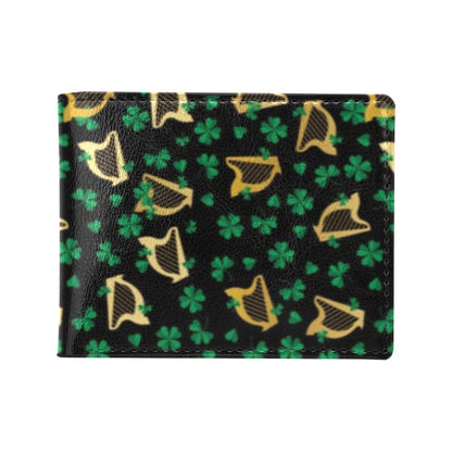 Harp Print Design LKS402 Men's ID Card Wallet