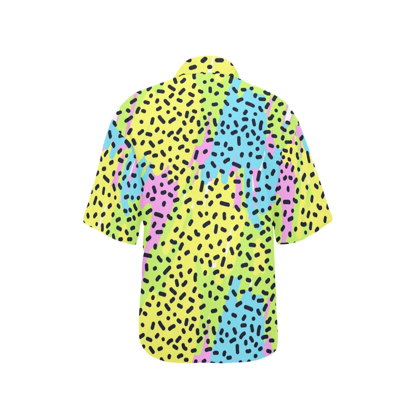 90s Pattern Print Design 2 Women's Hawaiian Shirt