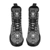 Bandana Skull Print Design LKS303 Women's Boots