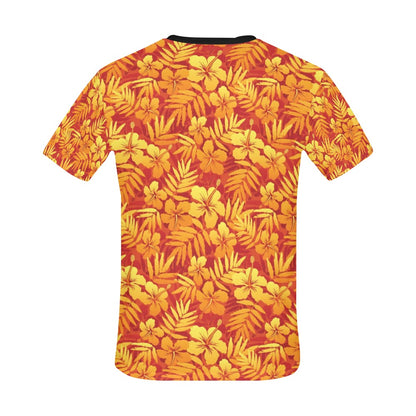 Hibiscus Summer Print Design LKS302 Men's All Over Print T-shirt
