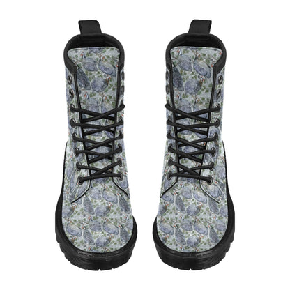 Guinea Fowl Print Design LKS402 Women's Boots