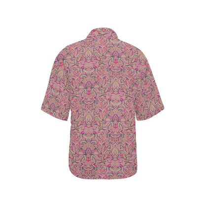 Celtic Pattern Print Design 04 Women's Hawaiian Shirt