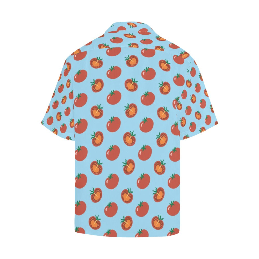 Tomato Print Design LKS304 Men's Hawaiian Shirt