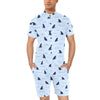 Shark Fin Men's Romper