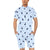 Shark Fin Men's Romper