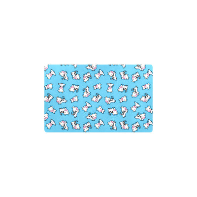 Cow Pattern Print Design 01 Kitchen Mat