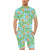 Bird Of Paradise Pattern Print Design BOP04 Men's Romper