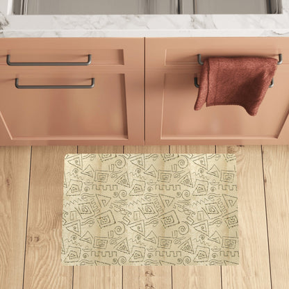 Ancient Greek Print Design LKS3013 Kitchen Mat