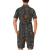 Polynesian Pattern Print Design A04 Men's Romper