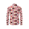 Chihuahua Pattern Print Design 01 Men's Long Sleeve Shirt