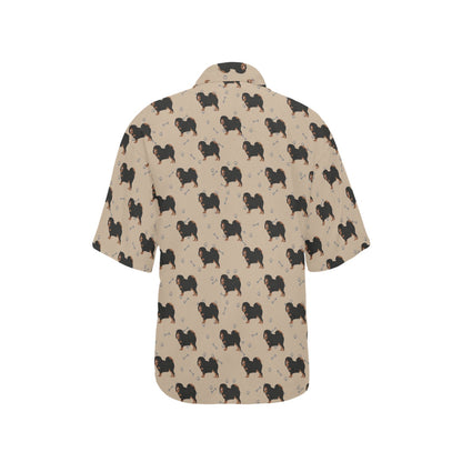Third Eye Print Design LKS303 Women's Hawaiian Shirt