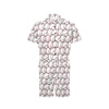 Baseball Pattern Men's Romper