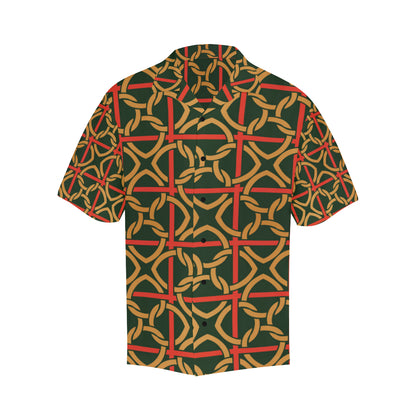 Irish Pattern Print Design 01 Men's Hawaiian Shirt
