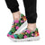 Hibiscus Red Hawaiian Flower Sneakers White Bottom Shoes