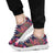 Flamingo Tropical Pattern Sneakers White Bottom Shoes