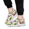 Butterfly Colorful Indian Style Sneakers White Bottom Shoes