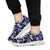 Lavender Dragonfly Pattern Print Design LV03 Sneakers White Bottom Shoes